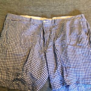 Ralph Lauren linen gingham shorts big and tall